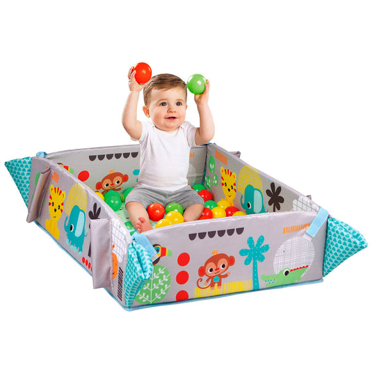 Gimnasio multifuncional 5 en 1 para bebé con móviles y pelotas