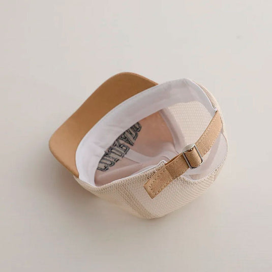 Gorra Boston 1630 estilo beisbol para bebé, correa de ajuste, en malla, material cómodo y resistente, transpirable para uso diario y viajes