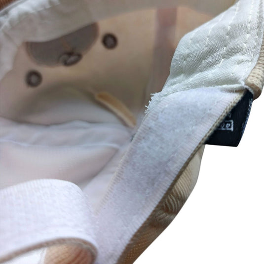 Gorra estilo tejida con diseño de Osito para bebé, gorrita para proteger del sol, diseño adorable en colores neutros, hecho en material suave e hipoalergénico