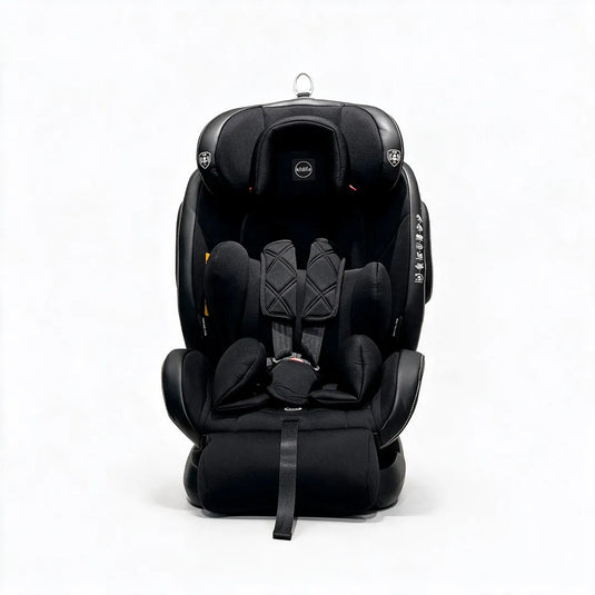 Silla para carro 360° para bebé de 0-38 kg Isofix, con sistema de giro completo, reposacabezas regulable y sus múltiples inclinaciones, sistema de Fijación Isofix para Grupo 0/1/2/3 (0-38 kg) – Kidilo
