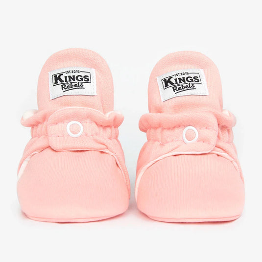 Zapatitos Algodón Classic Rosa para bebé - Kings & Rebels