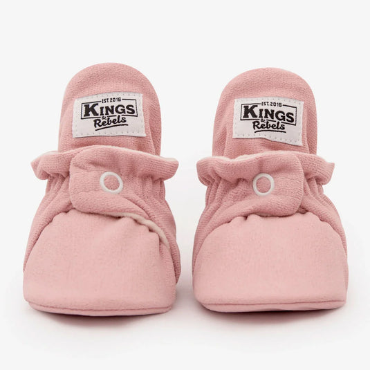 Zapatitos Gamuza Classic Palo Rosa para bebé - Kings & Rebels
