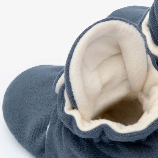 Zapatitos Gamuza Gripper Night Blue para bebé - Kings & Rebels