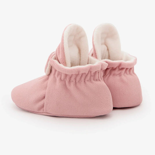 Zapatitos Gamuza Gripper Palo Rosa para bebé - Kings & Rebels