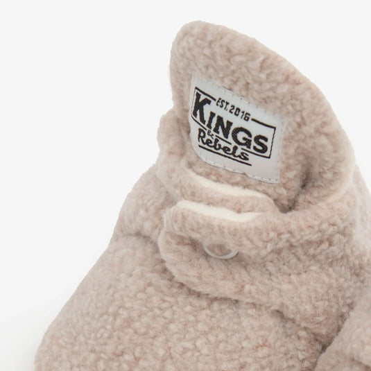 Zapatitos Teddy Classic Beige para bebé - Kings & Rebels