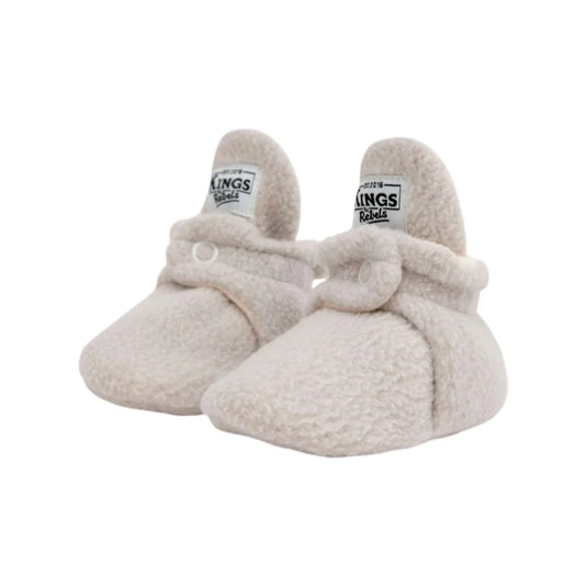 Zapatitos Teddy Classic Gris para bebé - Kings & Rebels