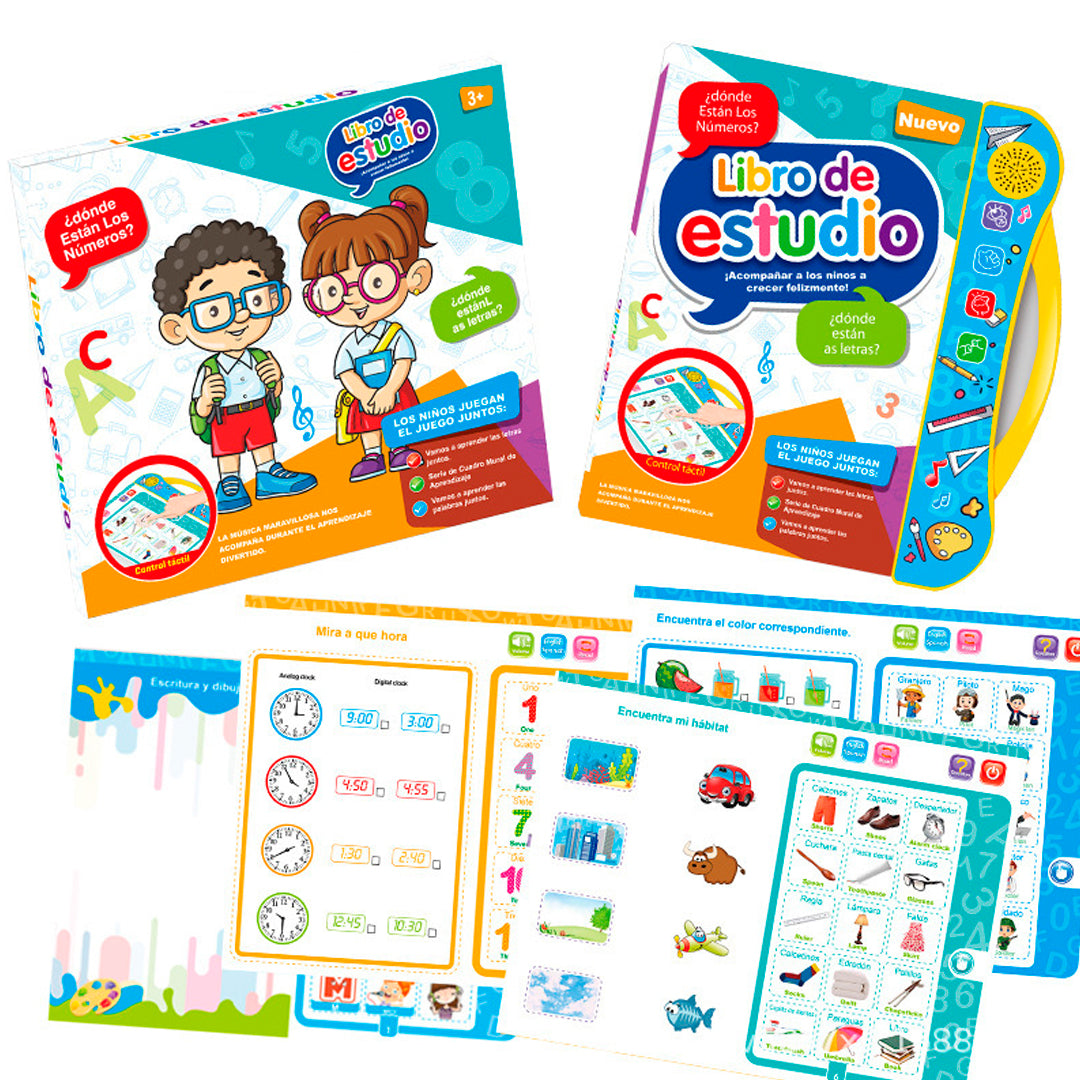 Juguete didáctico "Libro de Aprendizaje"