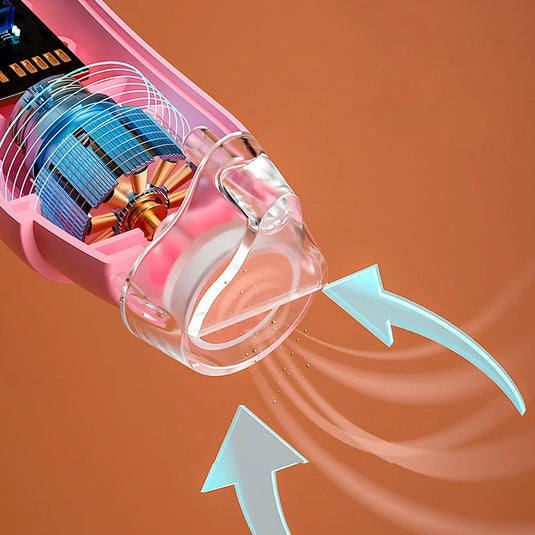Lima eléctrica para bebés recién nacido, con cabezales intercambiables, insonora y velocidad ajustable