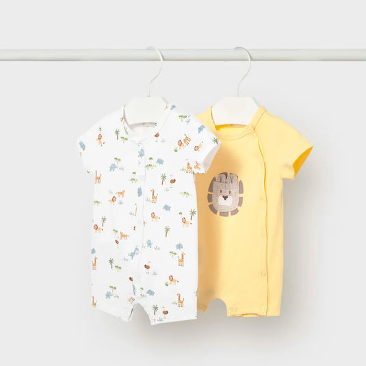 Mameluco manga corta diseño estampado para bebé - Mayoral
