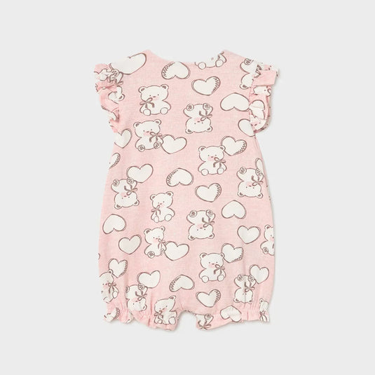 Mameluco manga corta adorno de bolero para bebé - Mayoral