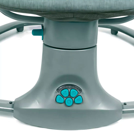 Silla mecedora eléctrica con velocidades, temporizador, mosquitero, música y móviles - Mastela