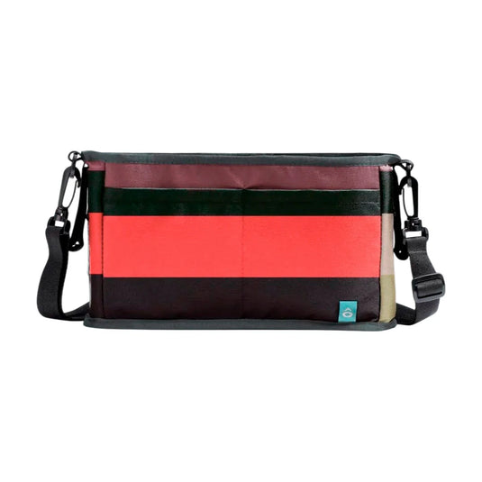 Minibolso organizador para coche hecho con lona reciclada - Anto