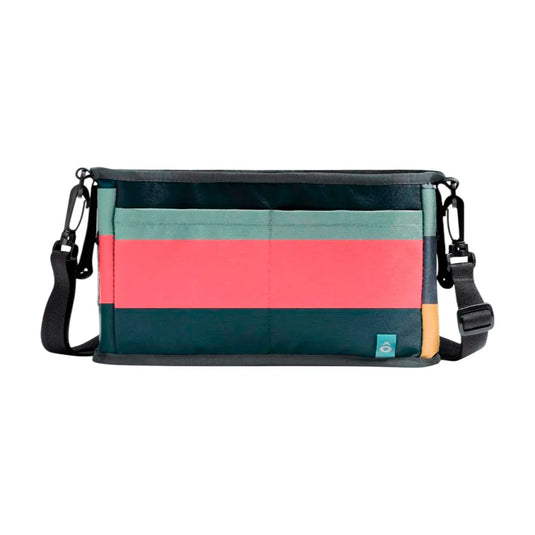 Minibolso organizador para coche hecho con lona reciclada - Anto