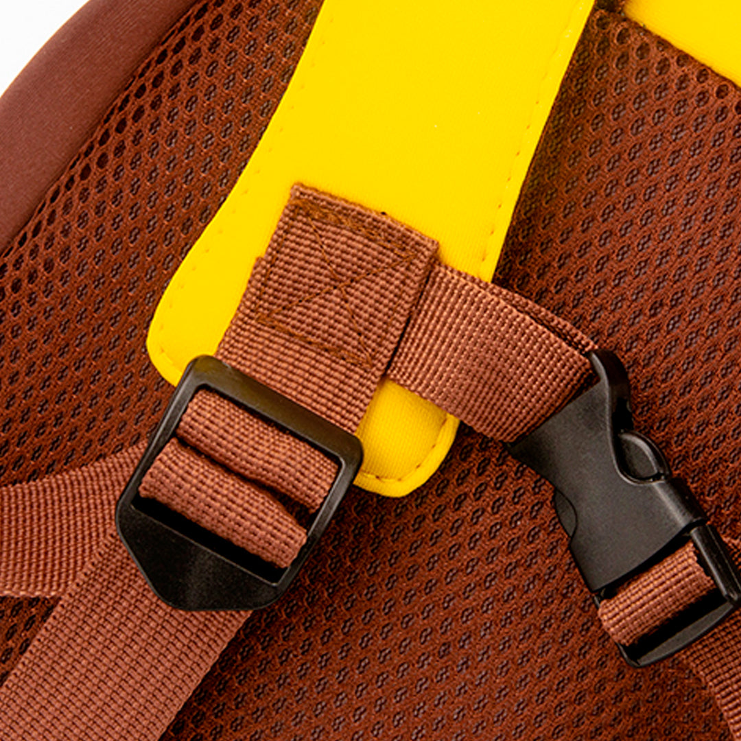 Morral para niño con arnés de seguridad