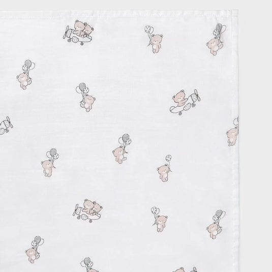 Sábana muselina con diseño estampado para bebé - Mayoral