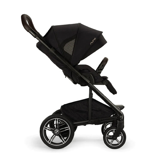 Coche paseador MIXX next BMW Collection convertible en capazo y travel system, con reclinado horizontal, asiento reversible y plegado compacto - Nuna