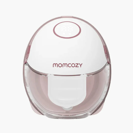 Extractor de leche manos libres Mobile Style M6, ultradelgado y silencioso, con 3 modos y 9 niveles de succión, hasta 180 minutos de batería - Momcozy