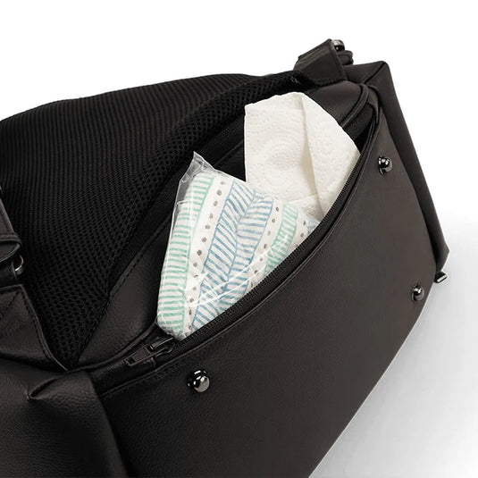 PREVENTA | Pañalera tipo mochila Nuna Essential Bag, con bolsillo cambiador, cosmetiquera y compartimento para laptop - Nuna