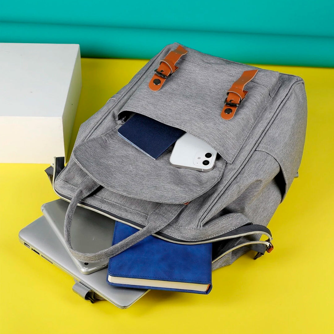 BuBaDing - Pañalera multifuncional, bolso tipo morral para bebé con correas para coche
