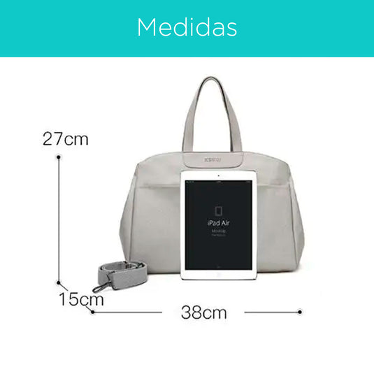 Pañalera bolso con cambiador y cartuchera, multifuncional, amplio almacenamiento, bolsillos independientes, con correa para ajuste lateral, hecha en material impermeable