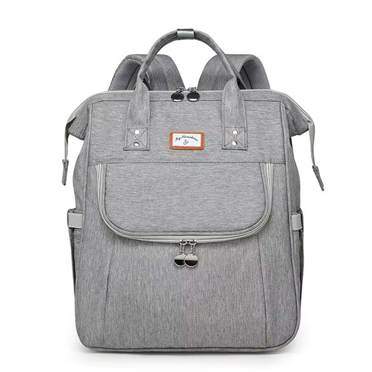 Pañalera My Sunshine tipo morral con cambiador trasero, bolso multifuncional, de gran capacidad de almacenamiento, con bolsillos térmicos