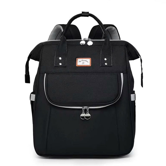 Pañalera My Sunshine tipo morral con cambiador trasero, bolso multifuncional, de gran capacidad de almacenamiento, con bolsillos térmicos