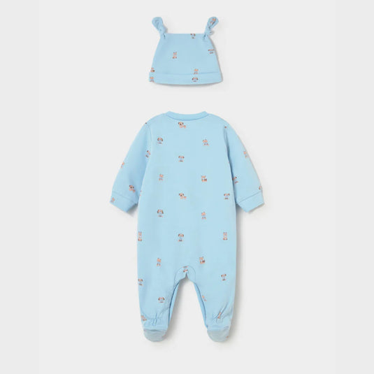 Pijama diseño estampado perritos con gorro a juego - Mayoral