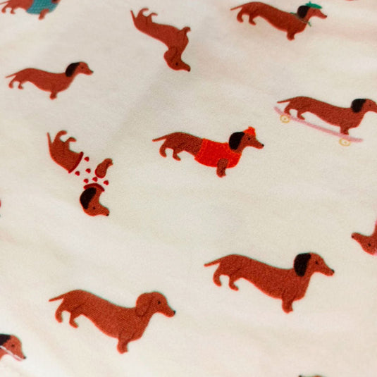 Pijama estampada para bebé, pijama de cuello redondo para recién nacido, con manga larga, en estilo cuerpo completo o dos piezas camiseta pantalón - EMEBE