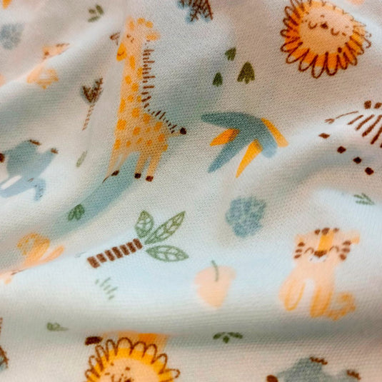 Pijama estampada para bebé, pijama de cuello redondo para recién nacido, con manga larga, en estilo cuerpo completo o dos piezas camiseta pantalón - EMEBE