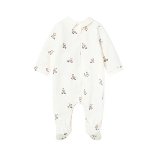 Pijama manga larga con diseño estampado con pies - Mayoral