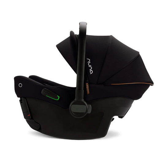 Coche paseador MIXX™ next + PIPA™ Urbn, cinturón de seguridad con hebilla magnética, múltiples posiciones de reclinado, fácil de plegar, manillar ajustable en altura de piel ecológica - Nuna