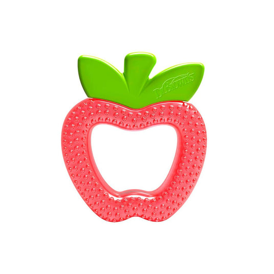 Rascaencias congelable en silicona 100% libre de BPA, mordedor en silicona suave para bebé, con texturas para estimulación táctil, formas y colores lúdicos, ideal para refrescar - Dr Brown's