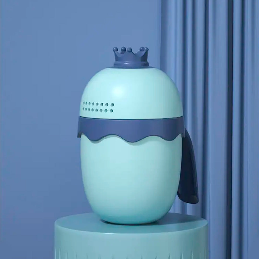 Regadera didactica para bebé, diseño unisex Celeste