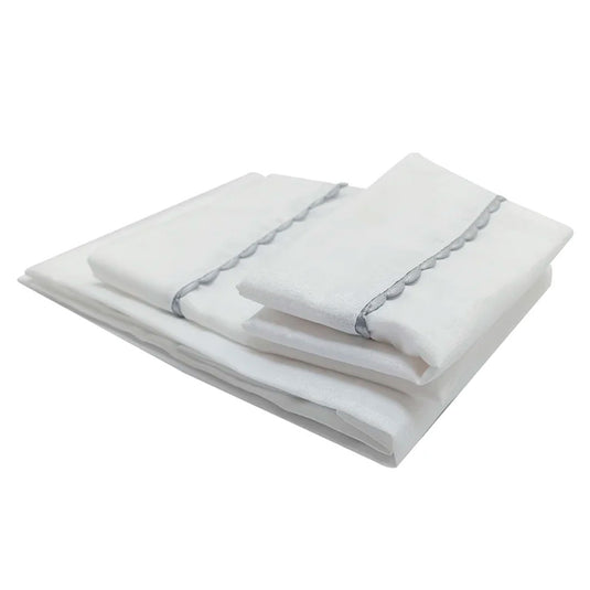 Sábana ajustable para colchón corral con dos fundas de almohada, 100 x 70 cm, set de sábanas con resorte para ajustar a la medida del colchón - nubba
