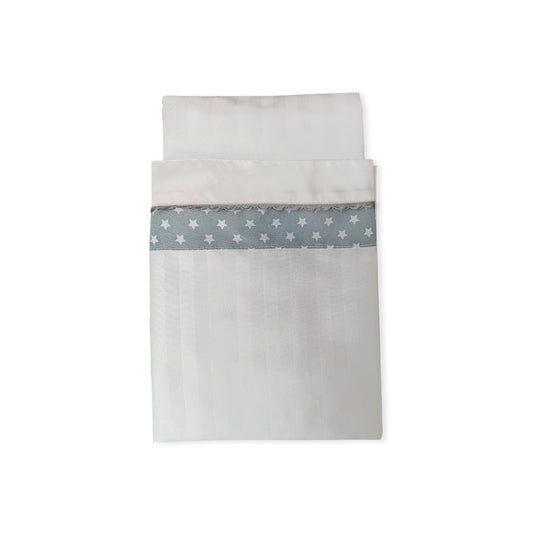 Juego de sábanas para corral, 100% poliéster, diseño unisex, incluye funda para colchoneta y almohada - Toral