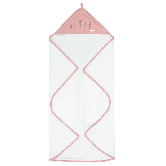 Set de regalo toalla capucha y sujetador, pertenece a la colección Class Dafne de la marca, toalla de gran capacidad de absorción, textura suave al tacto con la piel, sujetador de chupas funcional con clip de sujeción - Bimbidreams