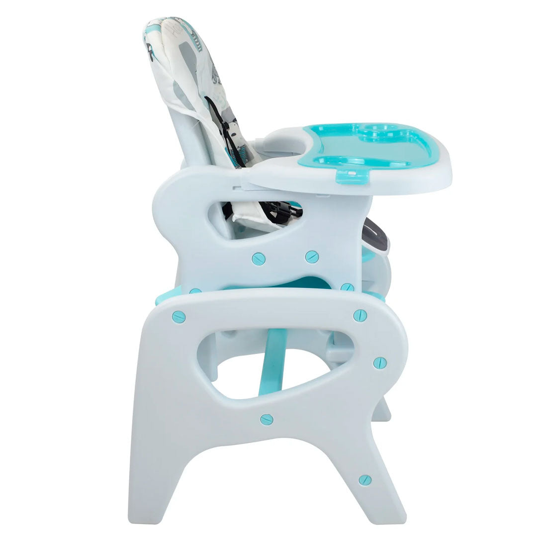 Silla comedor y escritorio 2 en 1, convertible a silla alta, silla baja y con comedor, ideal desde la alimentación completaría hasta los 5 años - Priori