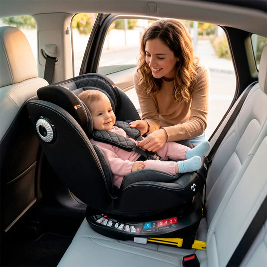 Silla para carro 360° con sistema de anclaje ISOFIX - Mobilu