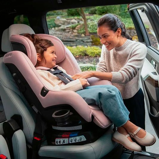 Silla de seguridad para carro RAVA, de inclinación y reposacabezas ajustables, fácil instalación, portavasos, de tela transpirable, con certificación - Nuna