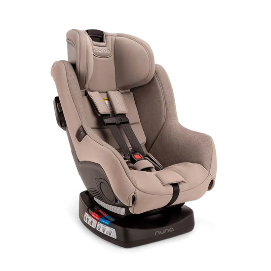 Silla de seguridad para carro RAVA, de inclinación y reposacabezas ajustables, fácil instalación, portavasos, de tela transpirable, con certificación - Nuna