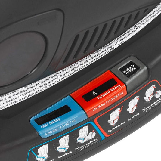 Silla de seguridad para carro RAVA, de inclinación y reposacabezas ajustables, fácil instalación, portavasos, de tela transpirable, con certificación - Nuna