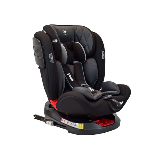 Silla de seguridad Twist para Carro Grupo 0,1,2 y 3 con sistema Isofix, con resistencia de hasta 36kg aprox, con posiciones de reclinado y almohadilla ajustable en altura, arnés de seguridad en 5 puntos - Priori