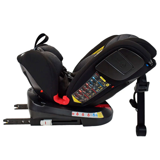Silla de seguridad Twist para Carro Grupo 0,1,2 y 3 con sistema Isofix, con resistencia de hasta 36kg aprox, con posiciones de reclinado y almohadilla ajustable en altura, arnés de seguridad en 5 puntos - Priori