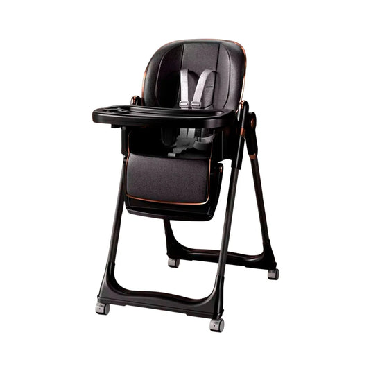 Silla comedor alta multifuncional para bebé, de altura y bandeja ajustable, con sistema de plegado para fácil guardado, cómoda, hecha de materiales resistentes