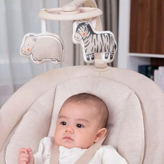 Silla mecedora Lullaby Orbit con control por App - Mastela - Cocco Semana 2026