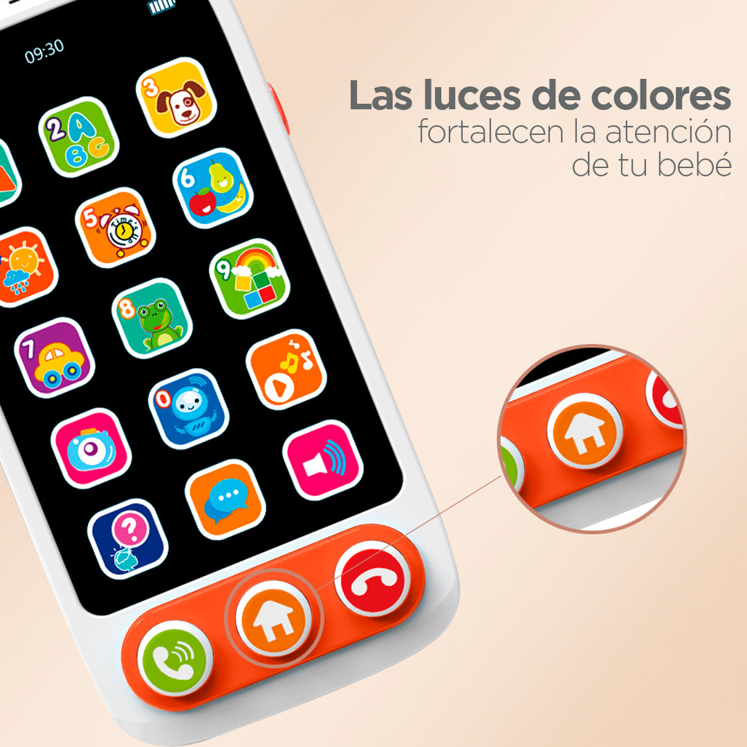 Celular didáctico con luces y sonido - Huanger