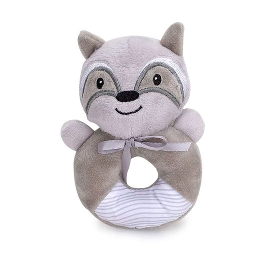 Sonajero de peluche chillón para bebé, ideal para recién nacido por su pequeño tamaño, dvertidos diseños de animales, de fácil agarre para tu bebé - Cocco Semana 2026