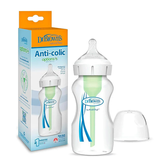 Tetero 9oz Natural Flow® Anti-Colic Options+™ - Dr Brown's - Cocco Semana 2026
