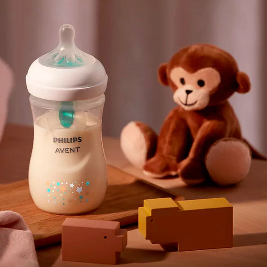 Tetero 9oz válvula AirFree decorado Estrellas - Philips Avent