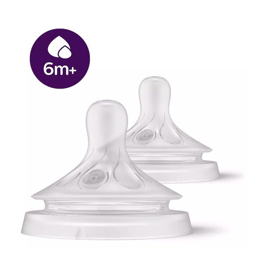 Tetinas de repuesto x2 para teteros, anticólicos, ultra suaves - Philips Avent Response